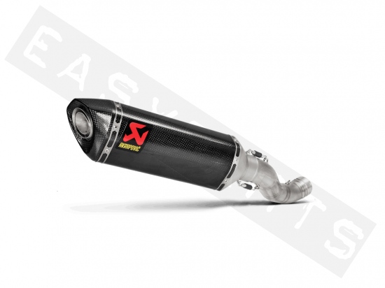 Silenzioso AKRAPOVIC Slip-On Carbon Aprilia RSV4 1000-1100 E3-E4 2015-2020